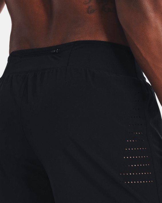 Men's UA Speedpocket 7" Shorts in Black image number 4